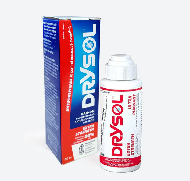 Drysol Dab On - Extra Strength 20% 60ml - BiosenseClinic.ca