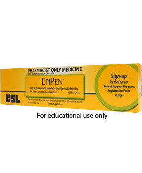 EpiPen Adult or Junior - BiosenseClinic.ca