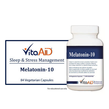VitaAid Melatonin-10 - BiosenseClinic.ca
