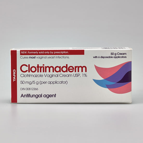 Clotrimaderm Vaginal Cream 1% – Antifungal Yeast Infection Treatment Available at BiosenseClinic