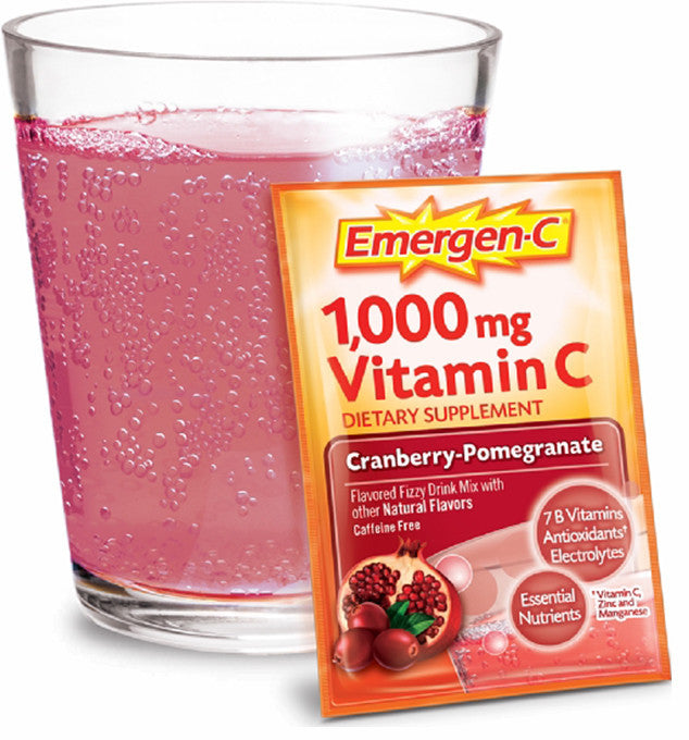 Emergen-C Cranberry Pomegranate - BiosenseClinic.ca