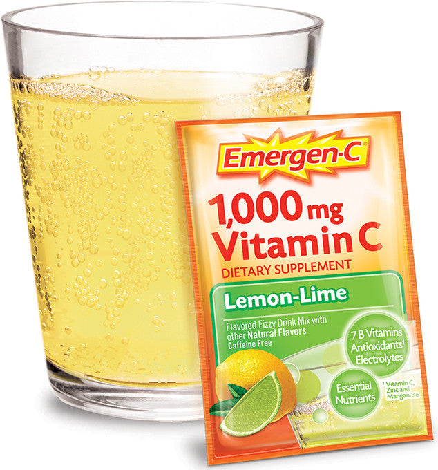 Emergen-C Lemon-lime - BiosenseClinic.ca