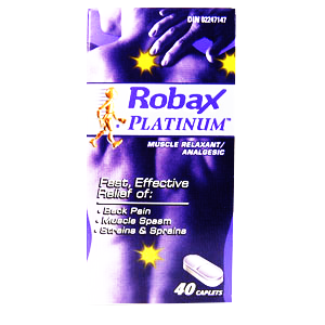 Robax Platinum - 500 mg / 200 mg - BiosenseClinic.ca