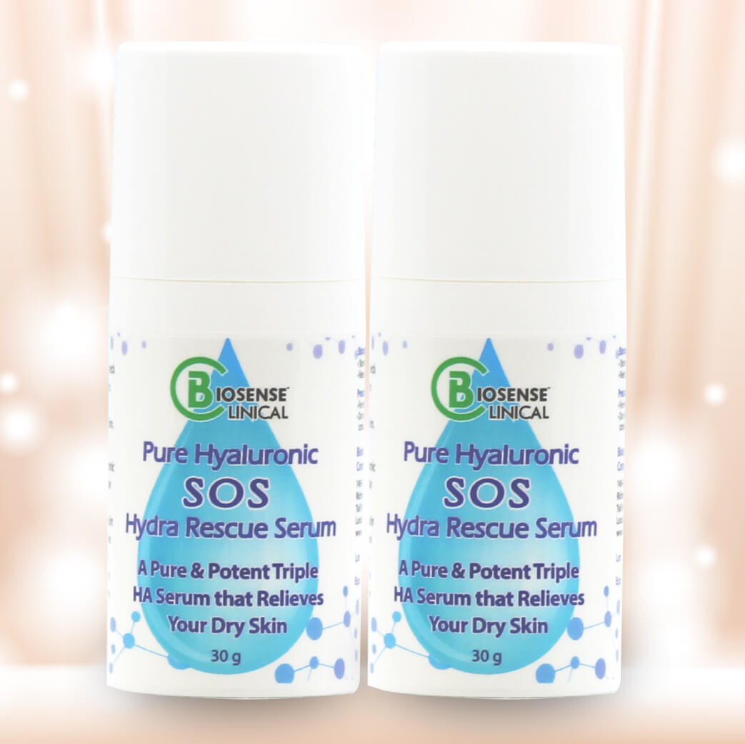 Pure Hyaluronic SOS Hydra Rescue Serum 30g x 2 - BiosenseClinic.ca