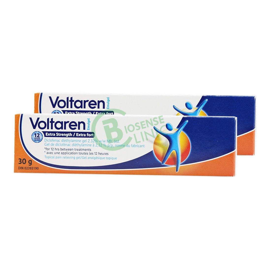 Voltaren Extra Strength 30g x 2 - biosenseclinic.ca