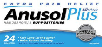 Anusol Plus - BiosenseClinic.ca