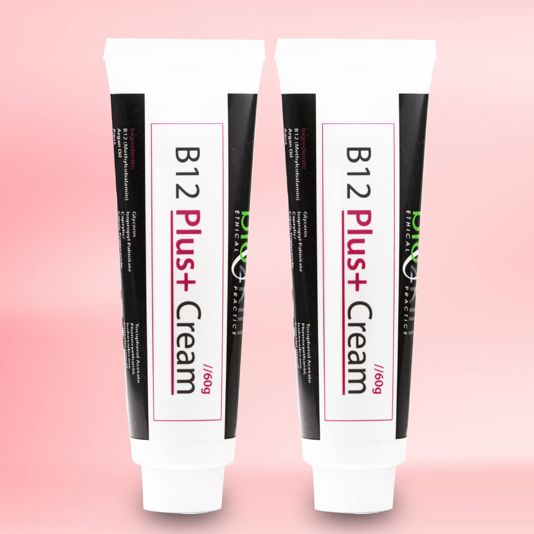 BioZkin B12 Plus+ Cream 60g x 2 - BiosenseClinic.ca