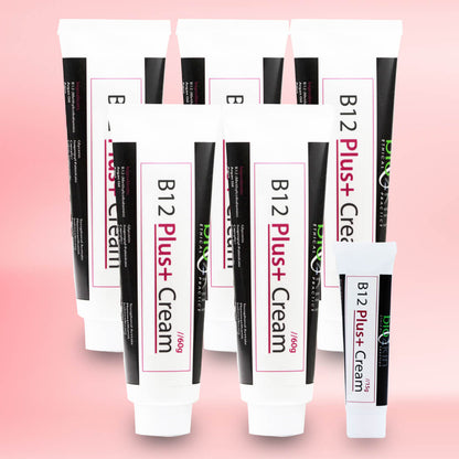 BioZkin B12 Plus+ Cream 60g x 5 Get 15g x 1 Free - BiosenseClinic.ca