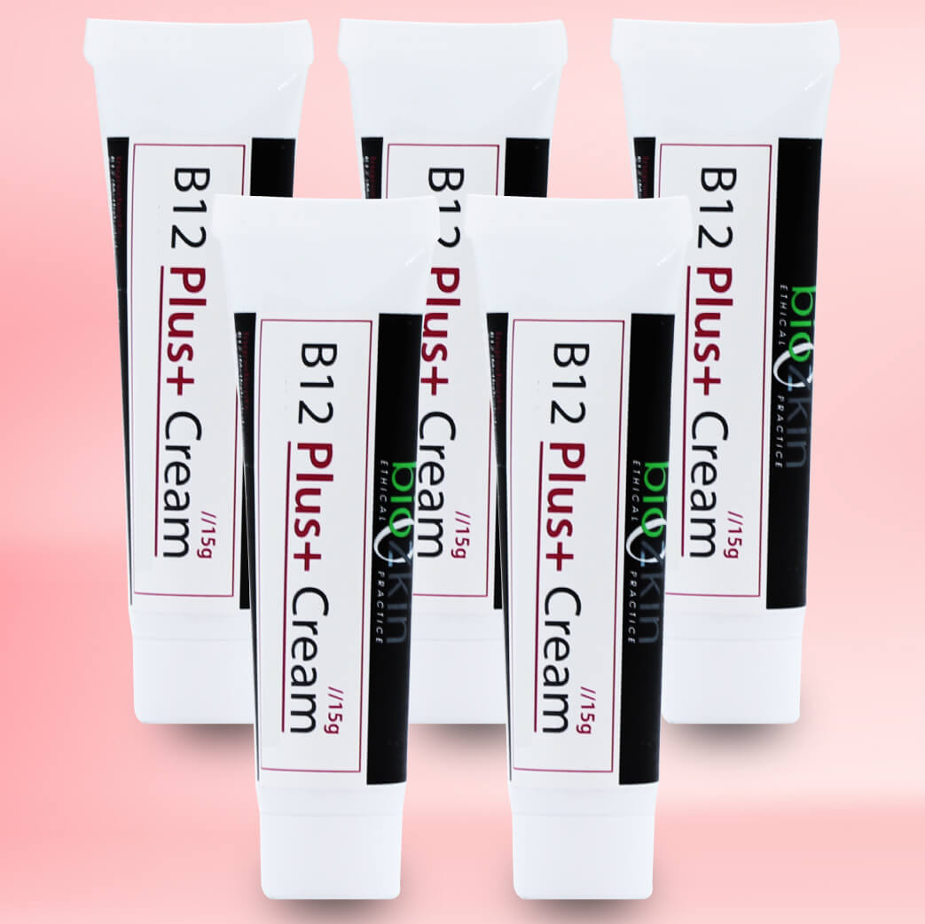 BioZkin B12 Plus+ Cream 15g x 5 - BiosenseClinic.ca