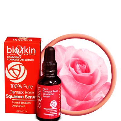 BioZkin Pure Damask Rose Squalene Serum - BiosenseClinic.ca