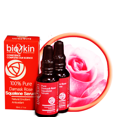 BioZkin Pure Damask Rose Squalene Serum - BiosenseClinic.ca