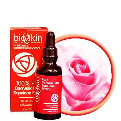 BioZkin Pure Damask Rose Squalene Serum - BiosenseClinic.ca