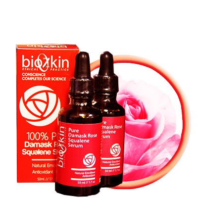 BioZkin Pure Damask Rose Squalene Serum - BiosenseClinic.ca