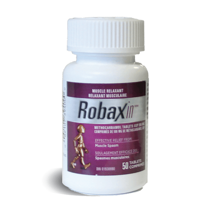 Robaxin - 50 tabs - BiosenseClinic.ca