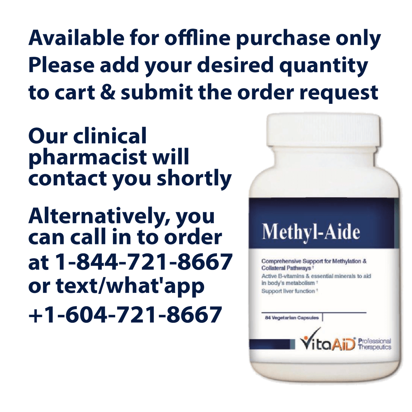 VitaAid Methyl-Aide - BiosenseClinic.ca