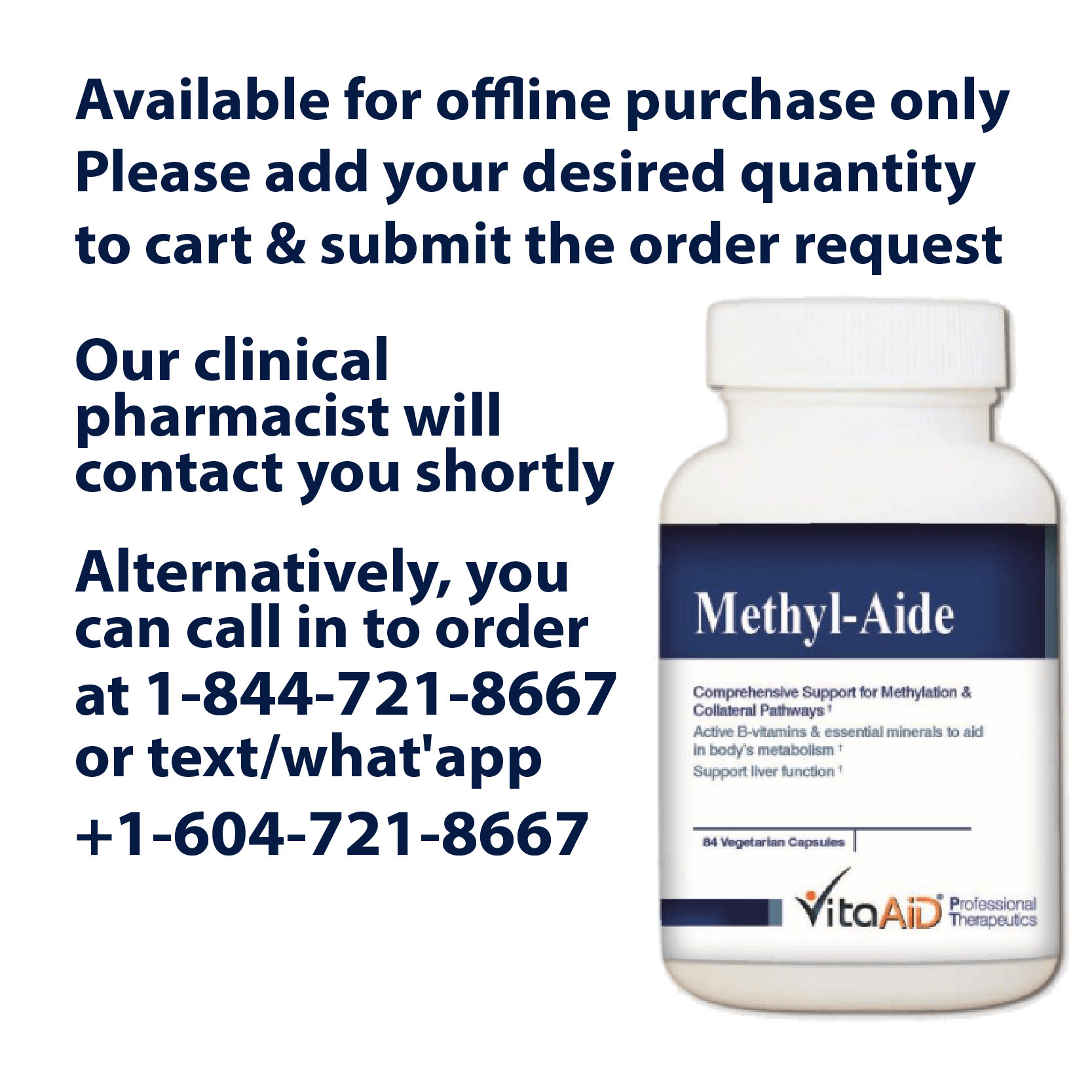 VitaAid Methyl-Aide - BiosenseClinic.ca