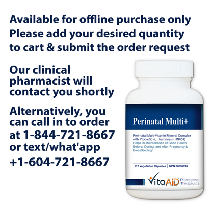 VitaAid Perinatal Multi+ - BiosenseClinic.ca
