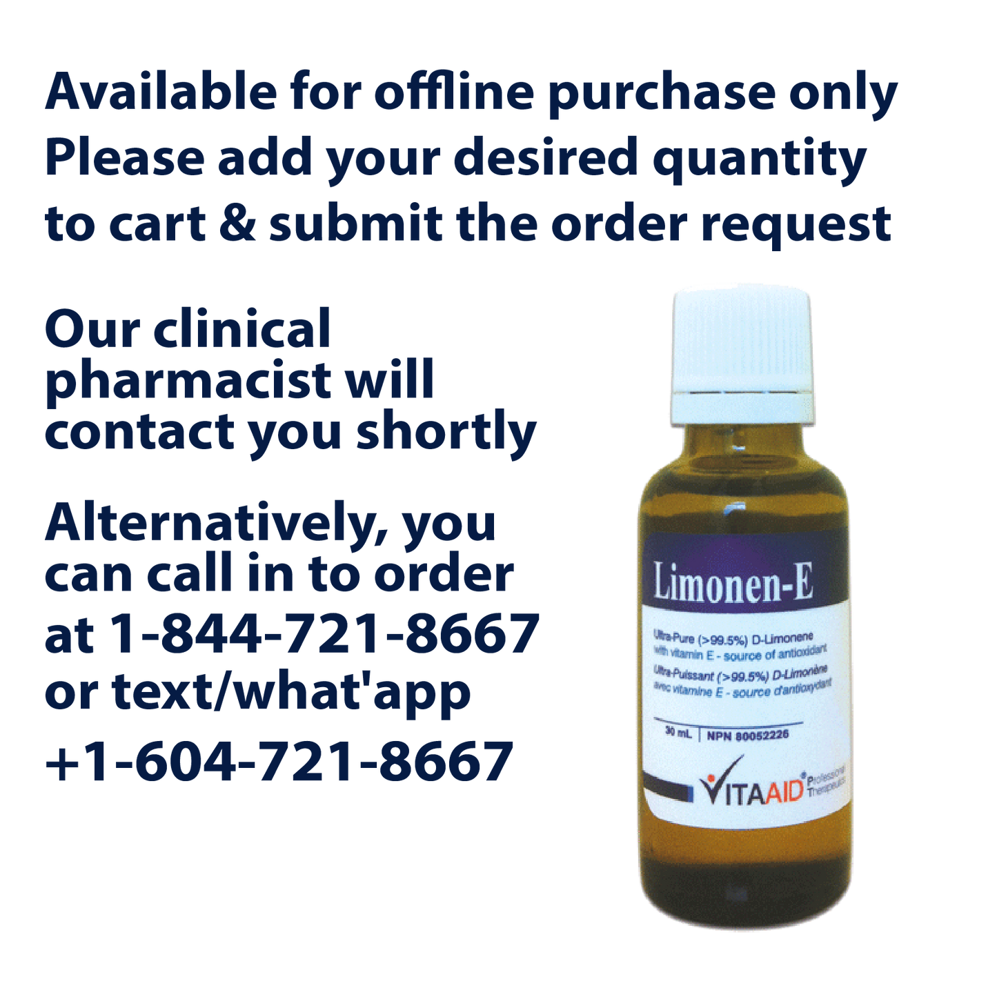 VitaAid Limonen-E - BiosenseClinic.ca