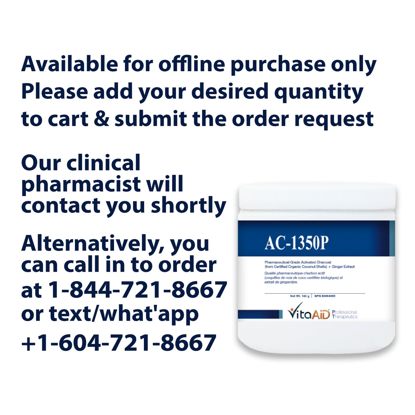 VitaAid AC-1350P - biosenseclinic.ca