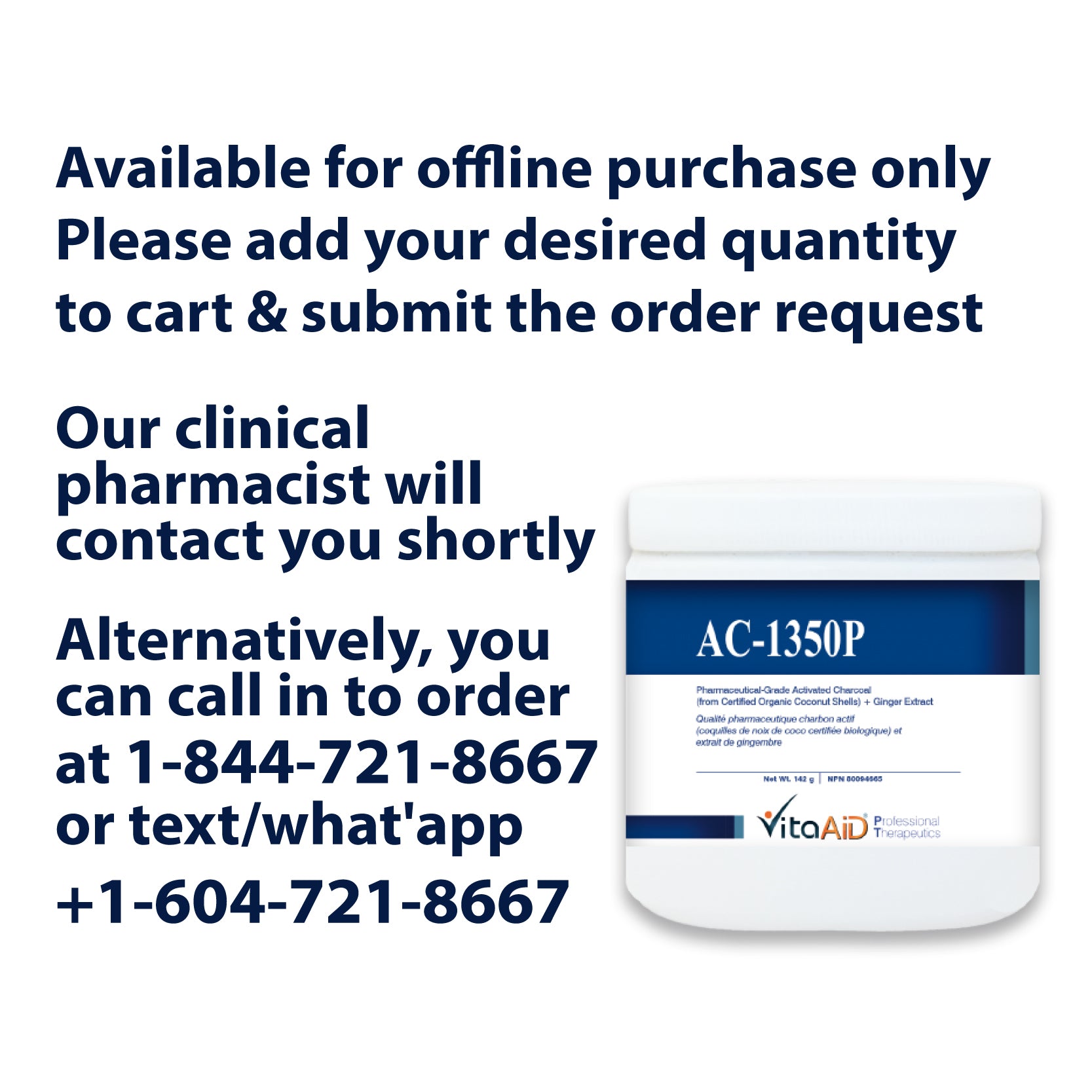 VitaAid AC-1350P - biosenseclinic.ca