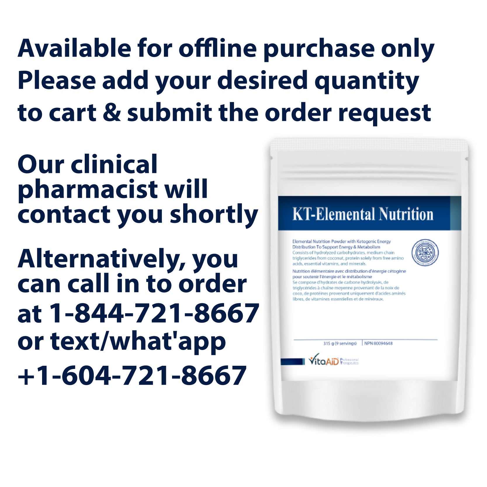 VitaAid KT-Elemental Nutrition (Thai Soup) - biosenseclinic.ca